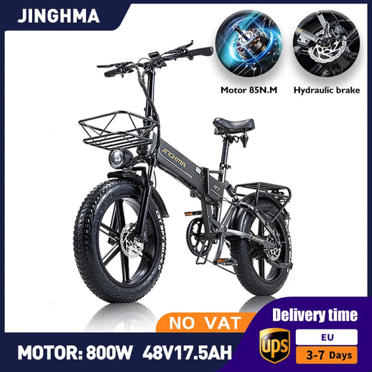 Jinghma Bici Elettrica ruote da 20 800W