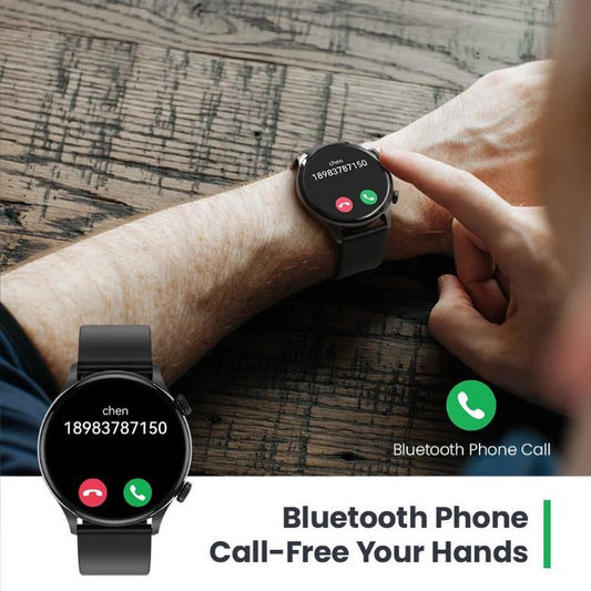 Bluetooth Smartwatch Chiama Sport Frequenza cardiaca Ossigeno nel sangue