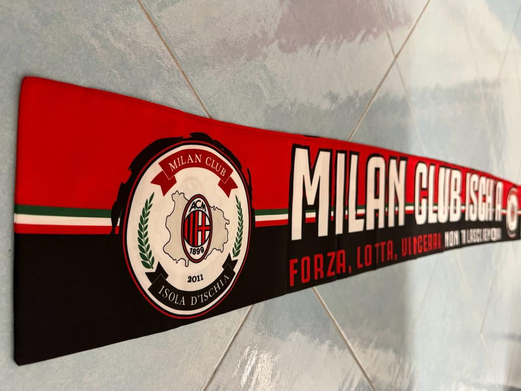 Sciarpa Milan Club Ischia 23-24